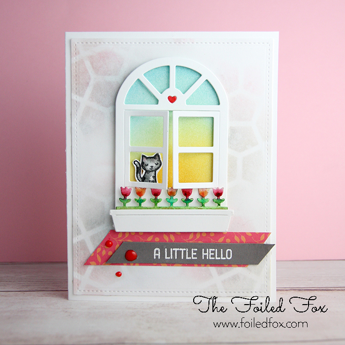 A Little Hello card